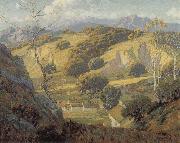 Maurice Braun California Valley Fram Spain oil painting artist